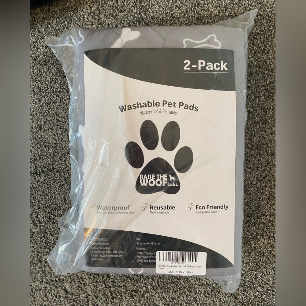 Pee pads 2 pack